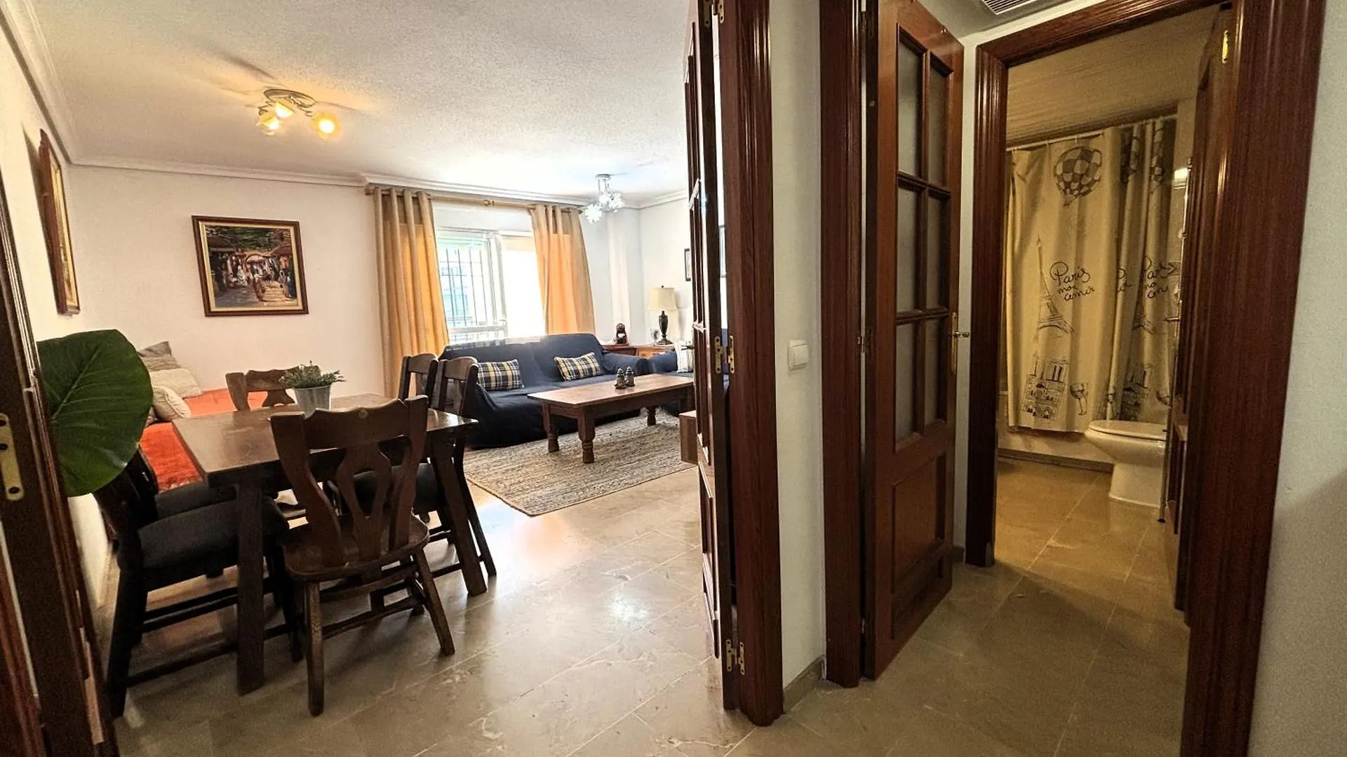 600 M Beach, Pool, Terrace, Wifi, 1 Bedroom Torremolinos 0*,  İspanya